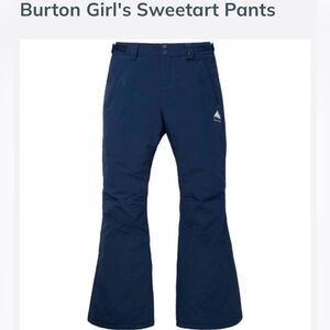 Burton Kids' Navy Sweetart Snow Pants - GREAT CONDITION